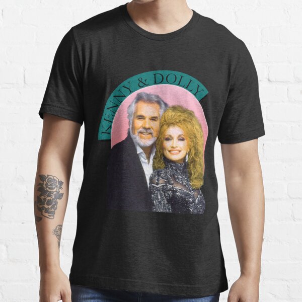 Vintage 1990 Kenny Rogers Dolly Parton hommes T-Shit Essential T-Shirt