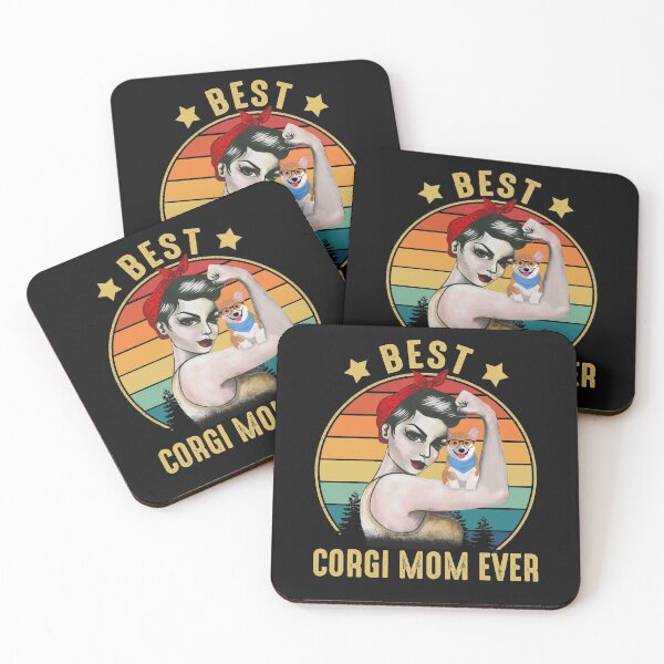Item preview, Mother's day Official Strong Woman Best corgi mom Ever Happy Mother's Day Vintage, Hanmade, cotton, shirt designed and sold by PamelaMeister20.