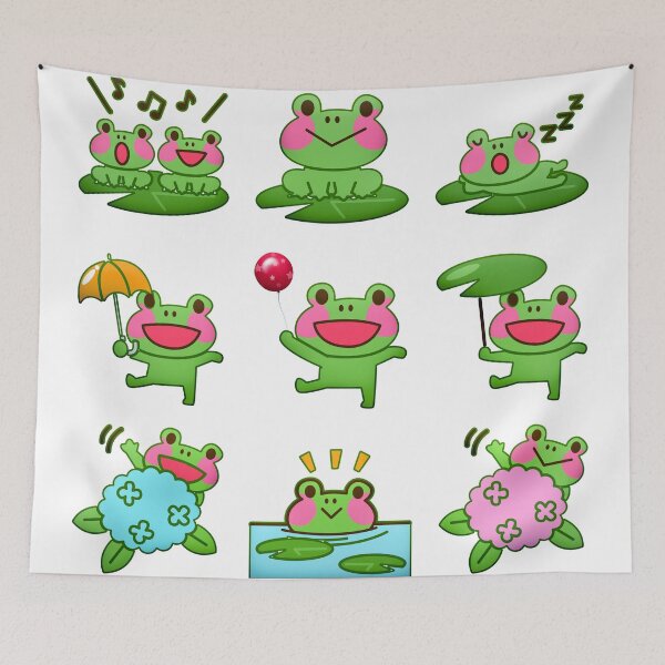 Item preview, Just A Girl Who Loves Frogs designed and sold by MoStorish.