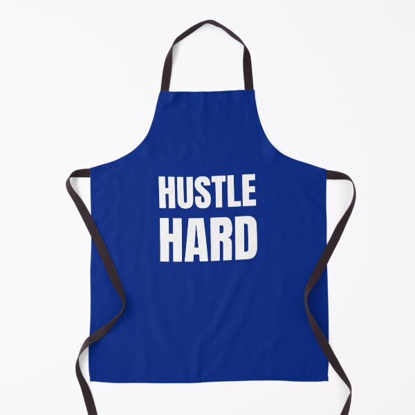 Item preview, Hustle Hard - white text on dark blue designed and sold by katiekendall.