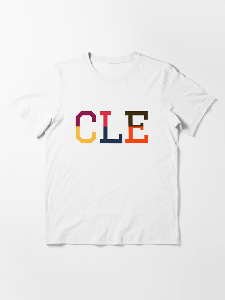 CLE Cleveland Ohio T-Shirt : Clothing, Shoes & Jewelry 