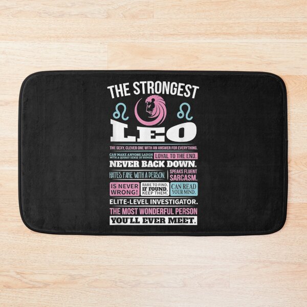 Item preview, The Strongest LEO Zodiac Never Back Down  Best LEO TShirt10 designed and sold by etamarapk.