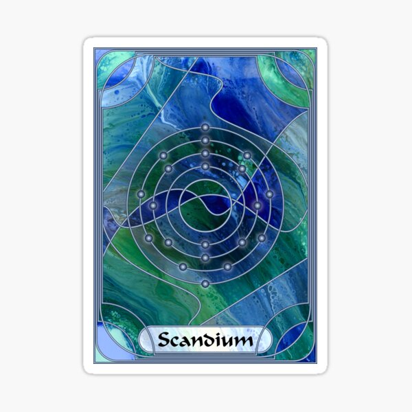 Element 21: Scandium Sticker