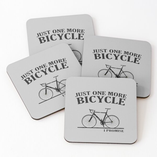 Item preview, Just One More Bicycle I Promise Funny Cycling Quote Cycling Gift designed and sold by grinta2021.