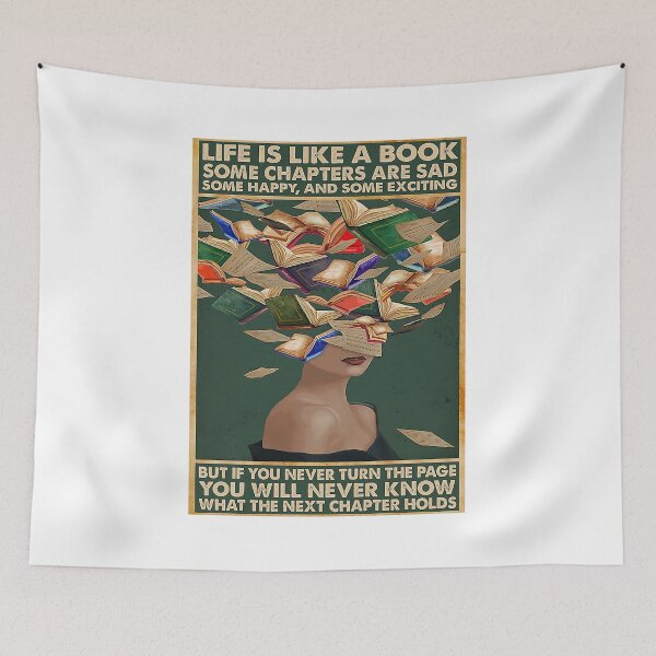 Item preview, Life Is Like A Book Some Chapters Are Sad Poster designed and sold by SaraBiskup-04.