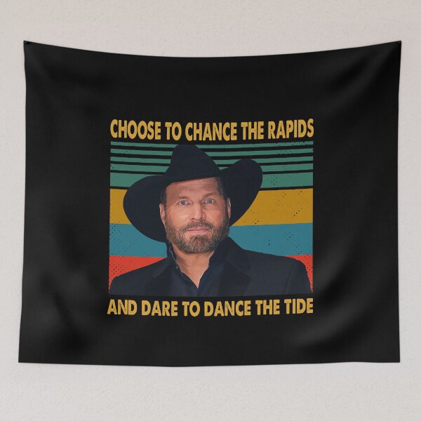 Item preview, Retro Choose To Chance The Rapids And Dare To Dance The Tide designed and sold by StefanCollins.