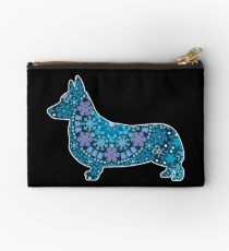 Corgi Bohemian Blue Studio Pouch