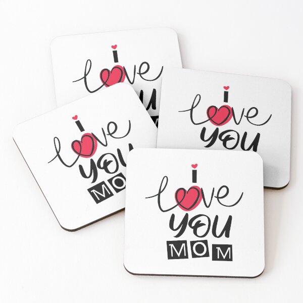Item preview, I LOVE YOU MOM  -mom puns designed and sold by shivani21061993.