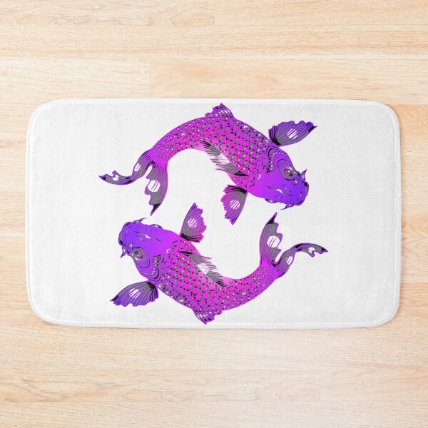 Item preview, Carp Koi Violet Purple designed and sold by Olha Borishchuk.
