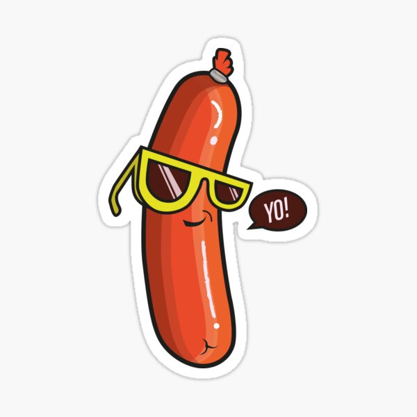 Banger Sausage Sticker