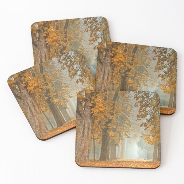 Item preview, Chestnut avenue in autumn designed and sold by NW-Photo-Art.