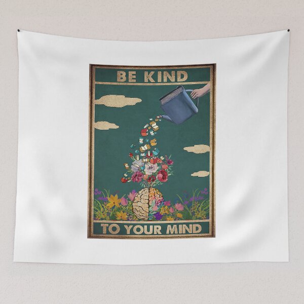 Item preview, Reading Books Be Kind To Your Mind Flowers Poster designed and sold by SaraBiskup-04.