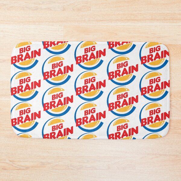 Item preview, Big Brain - Parody Logo designed and sold by Brookerino.