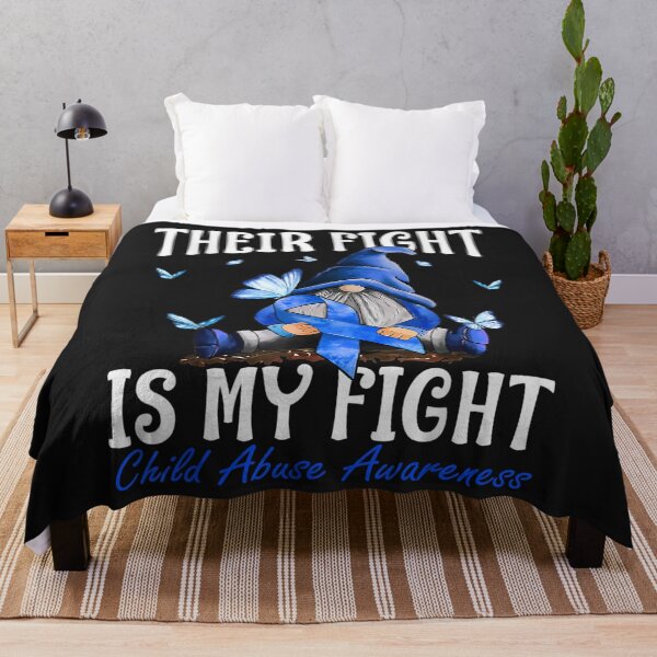 Item preview, Their Fight Is My Fight Child Abuse Awareness Gnomes TShirt101 designed and sold by etamarapk.