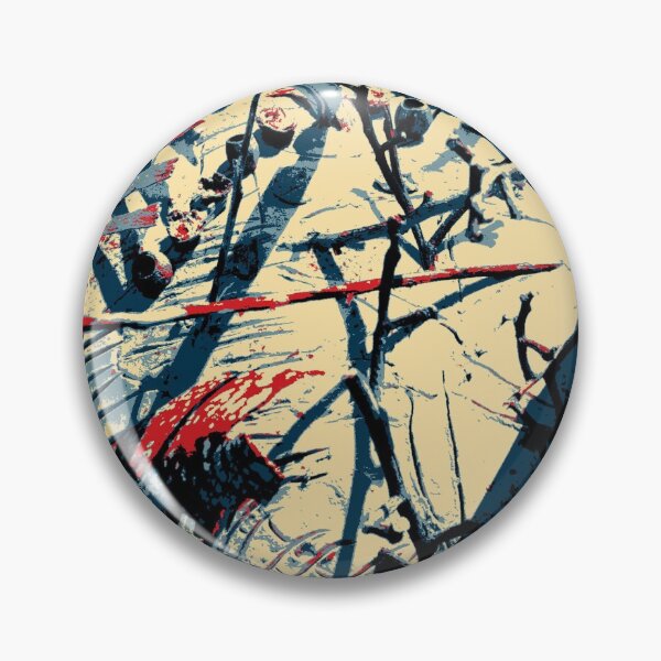 Item preview, Abstract Landscape Gum Nuts Bark and Feathers designed and sold by lateralcanvas.