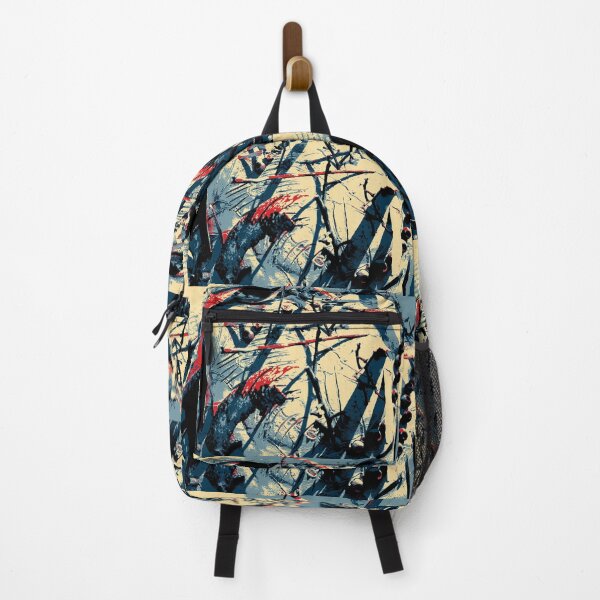 Item preview, Abstract Landscape Gum Nuts Bark and Feathers designed and sold by lateralcanvas.