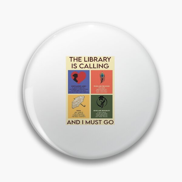Item preview, The Library Is Calling And I Must Go Book Nerds Poster designed and sold by SaraBiskup-04.