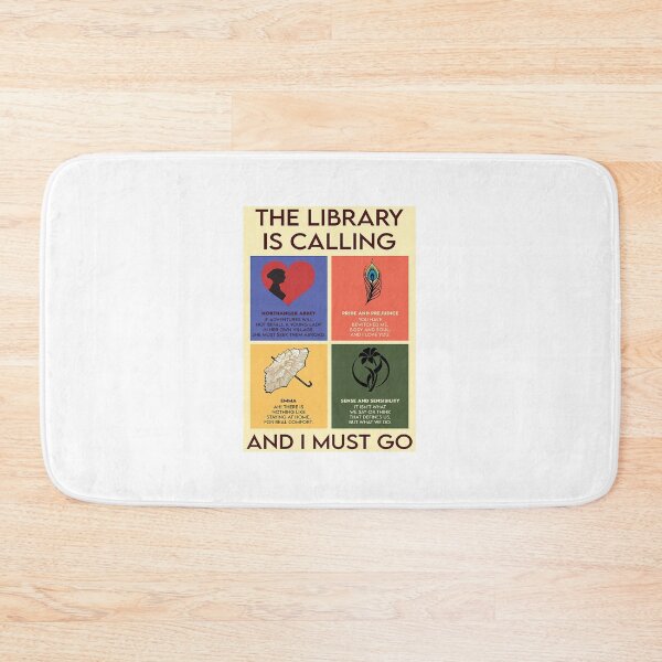 Item preview, The Library Is Calling And I Must Go Book Nerds Poster designed and sold by SaraBiskup-04.