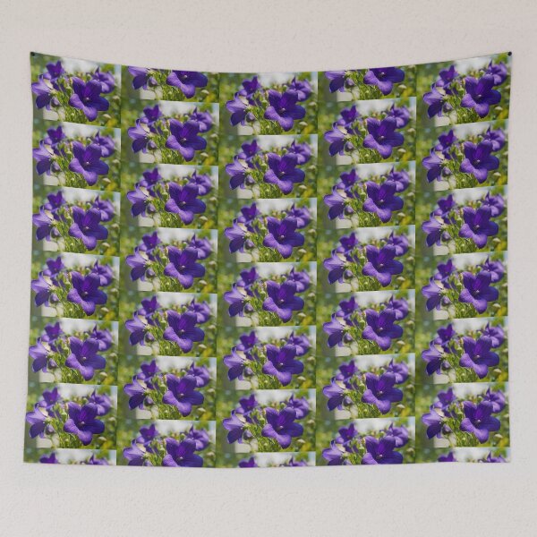 Item preview, Campanula Carpatica Flowers designed and sold by jojobob.