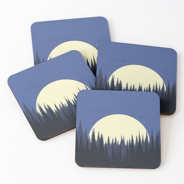 Item preview, Landscape Moon and forest designed and sold by della95.