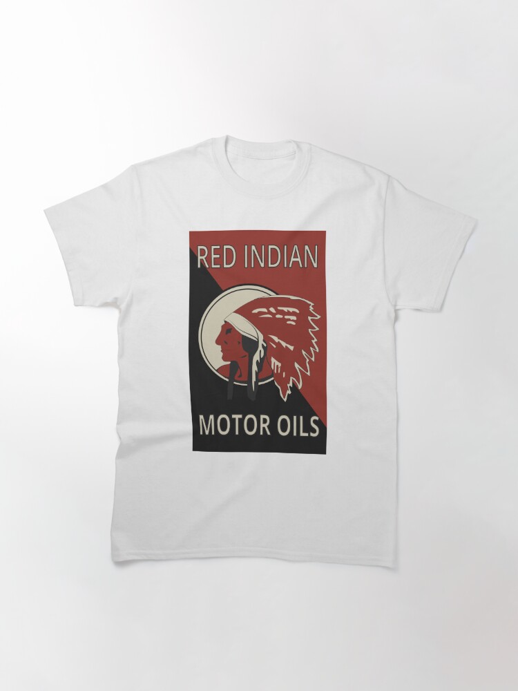 red indian t shirt