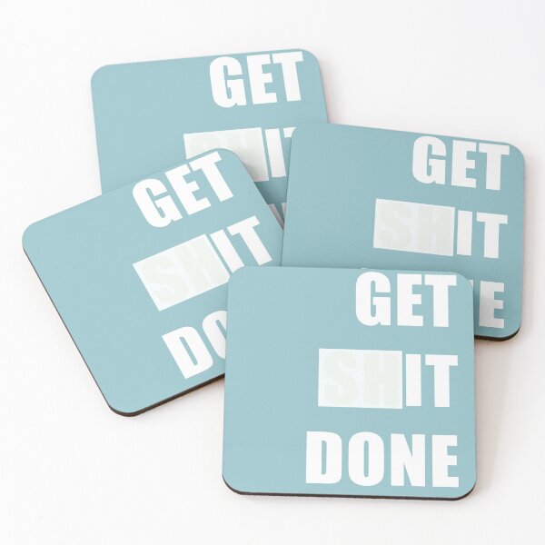 Item preview, Get it done- left aligned design designed and sold by Tanuja  Sharma.