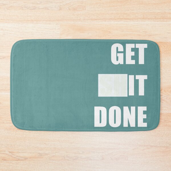 Item preview, Get it done- left aligned design designed and sold by Tanuja  Sharma.