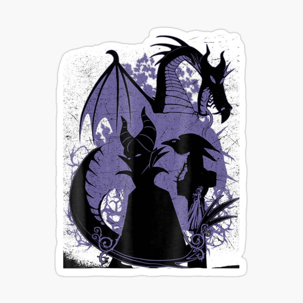 Dragon Maleficent, an art print by Aleksandra Popowicz - INPRNT