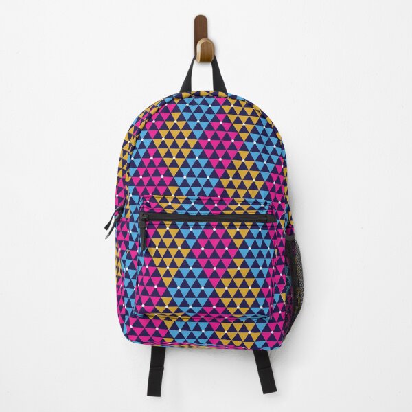 Item preview, African Inspired Geometric Triangular Pattern | Pansexual Flag Edition designed and sold by beanibooi.
