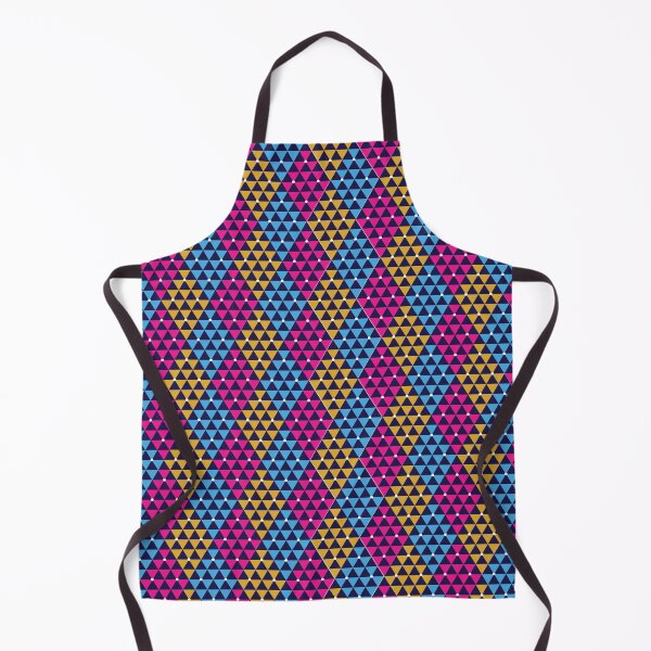 Item preview, African Inspired Geometric Triangular Pattern | Pansexual Flag Edition designed and sold by beanibooi.