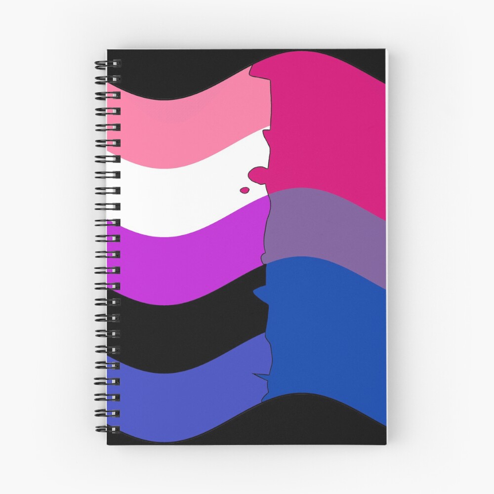 Vista previa del artículo con la obra «Cuaderno de espiral», diseñado y vendido por Fruct.