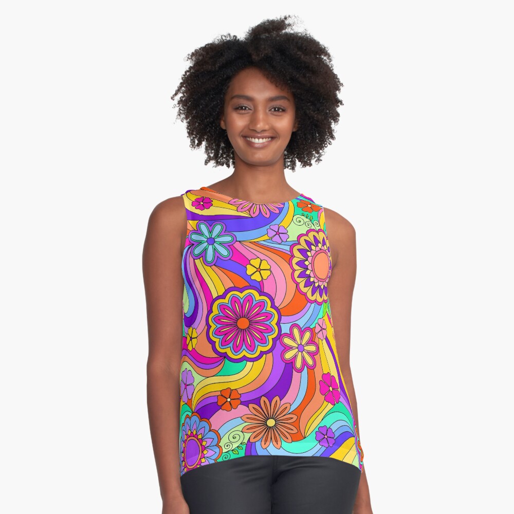 Item preview, Sleeveless Top designed and sold by ArtformDesigns.