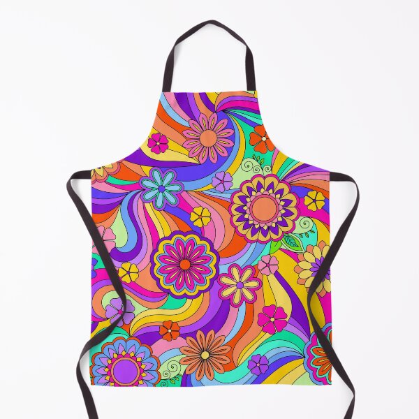 Vista previa del artículo con la obra «Poder de flor psicodélico maravilloso», diseñado y vendido por ArtformDesigns.