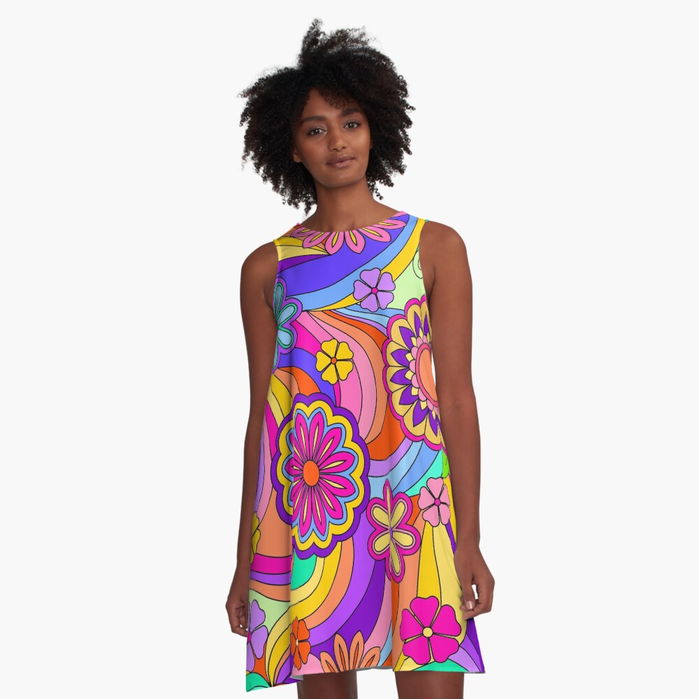 Item preview, A-Line Dress designed and sold by ArtformDesigns.