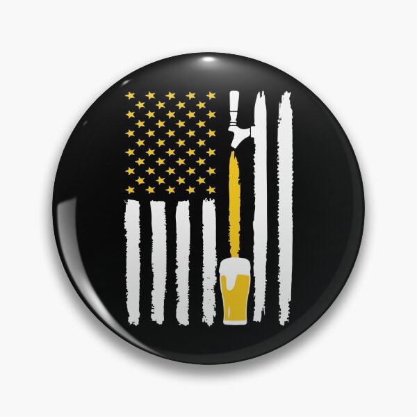 Item preview, Craft Beer American Flag USA T-Shirt, 4th July Brewery designed and sold by Urlan.