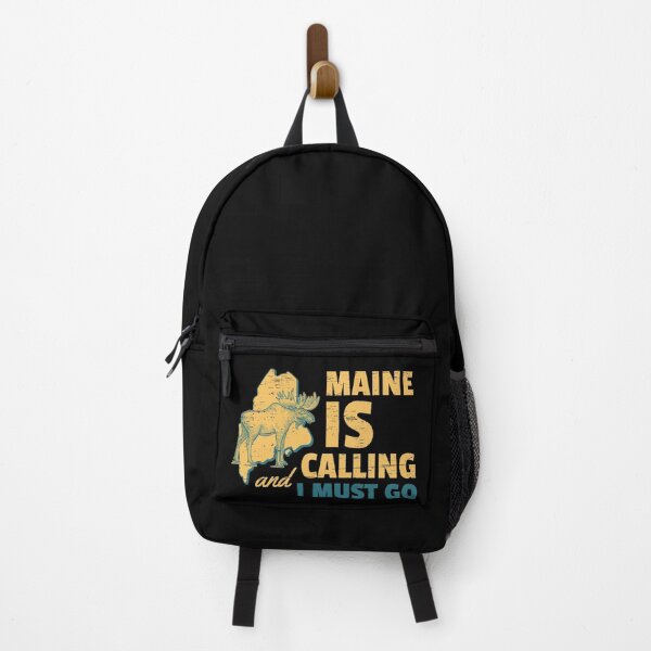 Artikelvorschau, Maine ruft und ich muss Urlaub Lustiges Maine Geschenk Reisen und Wandern Giftidea gehen entworfen und verkauft von shirti.
