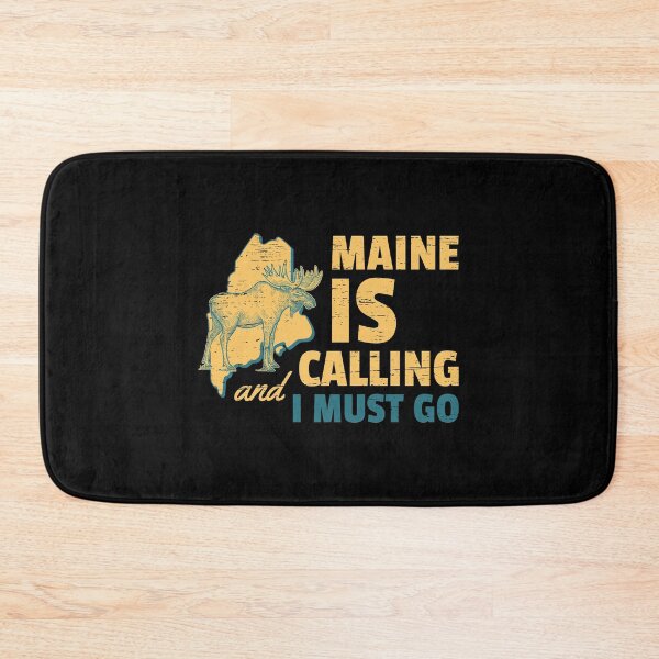 Artikelvorschau, Maine ruft und ich muss Urlaub Lustiges Maine Geschenk Reisen und Wandern Giftidea gehen entworfen und verkauft von shirti.