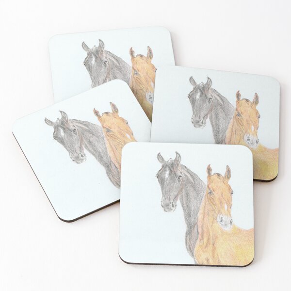 Item preview, Foal pair - best friends designed and sold by Kunst-Grafik .