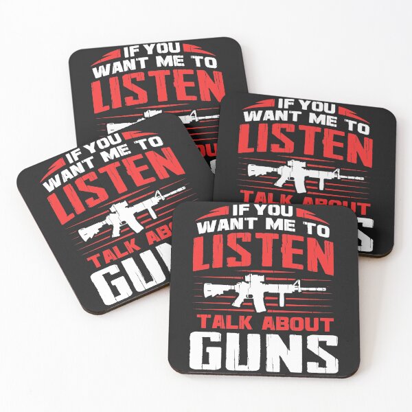 Item preview, If You Want Me To Listen Talk About Guns Patriotic Second Amendment Usa designed and sold by henrydy.
