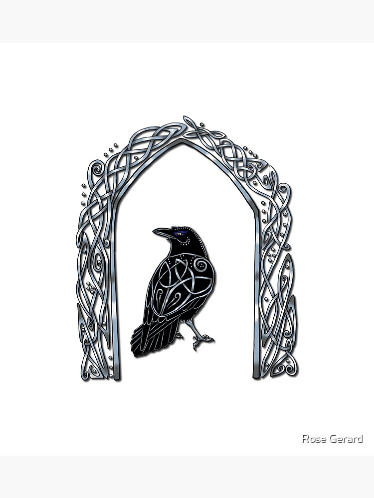 Celtic Raven by arkadyrose