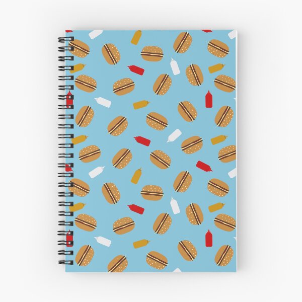 Item preview,  pattern of burgers and sauces designed and sold by KorotkovaAlena.