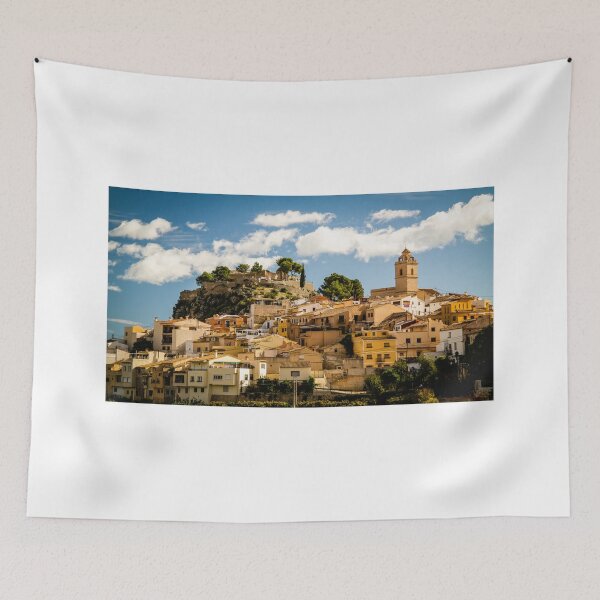 Item preview, Old Castle and Church of Polop designed and sold by stuart atton.