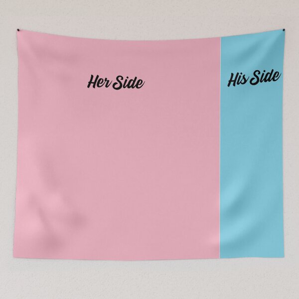 Item preview, Her Side and His Side Couples Humor  designed and sold by jutulen.
