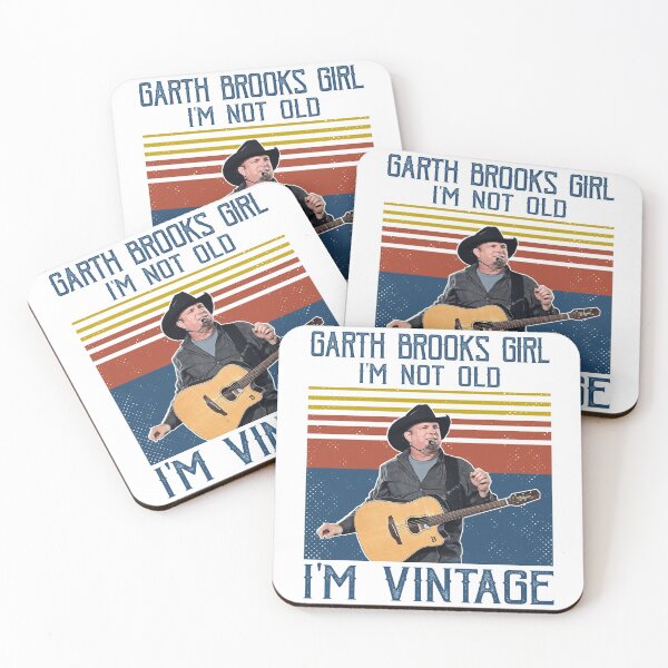 Item preview,  Retro Garth Brooks Girl I'm Not Old I'm Vintage designed and sold by StefanCollins.