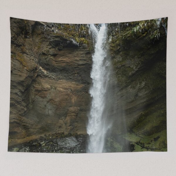 Item preview, Kvernufoss Waterfall in Iceland designed and sold by Catherine Reading.