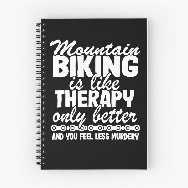 Item preview, Mountain Biking Is Like Therapy Funny MTB Quote Gift designed and sold by Stronzi.
