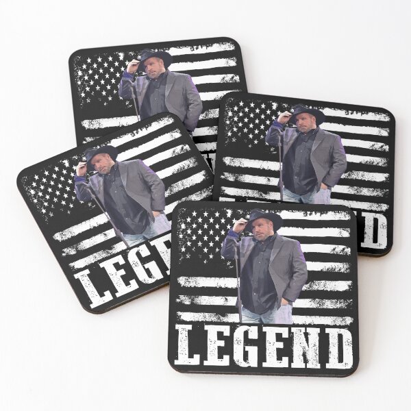 Item preview, Distressed American Flag Music Garth Brooks Legend designed and sold by StefanCollins.