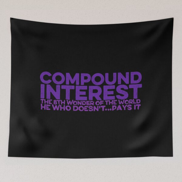 Item preview,  Compound Interest the 8th wonder of the world designed and sold by FurioInc.
