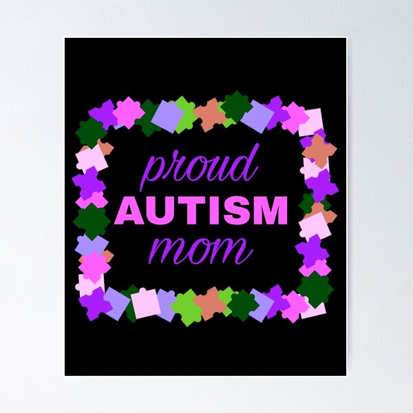 Item preview, mental health campaign, autism slogan, autism, proud autism mom designed and sold by doctors-apparel.