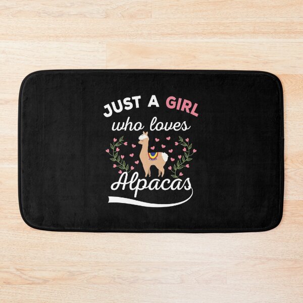Item preview, Just A Girl Who Loves Alpacas designed and sold by ReadyArt.